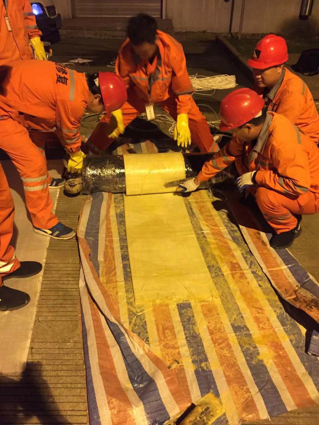 薛城CIPP局部树脂固化法