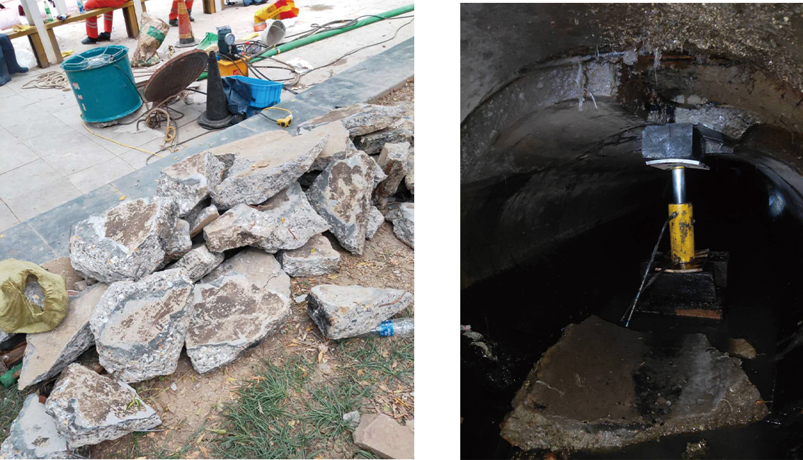 薛城管道预处理